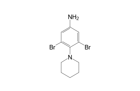Benzenamine, 3,5-dibromo-4-(1-piperidinyl)-