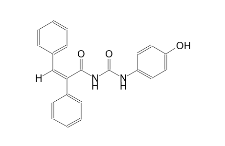 N-[(2Z)-2,3-diphenyl-2-propenoyl]-N'-(4-hydroxyphenyl)urea