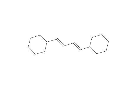 Cyclohexane, 1,1'-(1,3-butadiene-1,4-diyl)bis-, (E,E)-