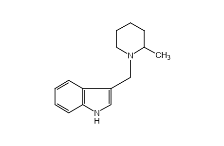3-[(2-methylpiperidino)methyl]indole