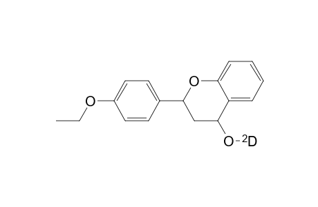 2H-1-Benzopyran-4-ol-d, 2-(4-ethoxyphenyl)-3,4-dihydro-