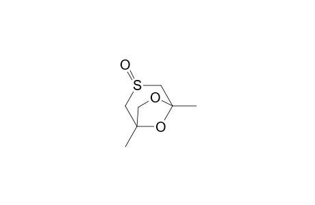 1,5-Dimethyl-6,8-dioxa-3-thiabicyclo(3,2,1)octane 3-oxide