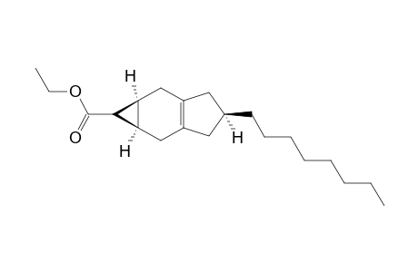 (1aS,4R,6aR)-4-Octyl-1,1a,2,3,4,5,6,6a-octahydro-cyclopropa[f]indene-1-carboxylic acid ethyl ester