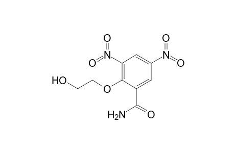 Benzamide, 2-(2-hydroxyethoxy)-3,5-dinitro-