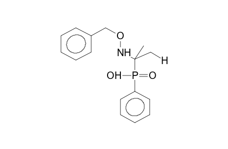 1-BENZYLOXYAMINO-1-METHYLETHYL(PHENYL)PHOSPHINIC ACID
