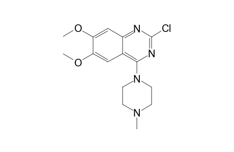 2-Chloro-6,7-dimethoxy-4-(4-methyl-1-piperazinyl)quinazoline