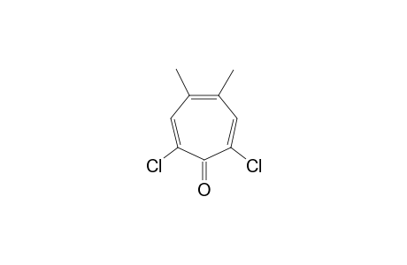 2,7-dichloro-4,5-dimethylcyclohepta-2,4,6-trien-1-one