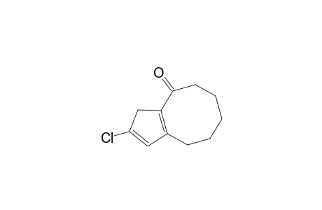 4H-Cyclopentacycloocten-4-one, 2-chloro-3,5,6,7,8,9-hexahydro-