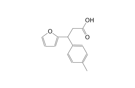 3-(2-furyl)-3-(4-methylphenyl)propanoic acid