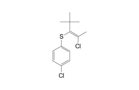 (Z)-2-CHLORO-3-(4-CHLOROBENZENESULFENYL)-4,4-DIMETHYL-2-PENTENE