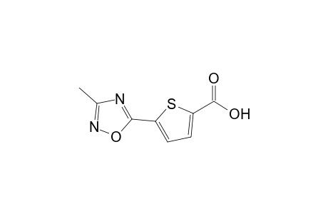 5-(3-Methyl-1,2,4-oxadiazol-5-yl)-2-thiophenecarboxylic Acid