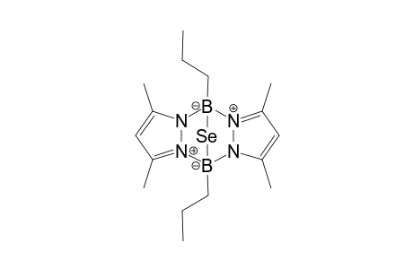 Diborane(.mu.-selenium)dipropylbis[.mu.-(1H-3,5-dimethylpyrazolato-N':N")]