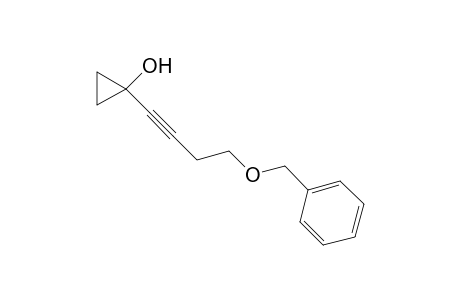 1-(4-(benzyloxy)but-1-ynyl)cyclopropanol