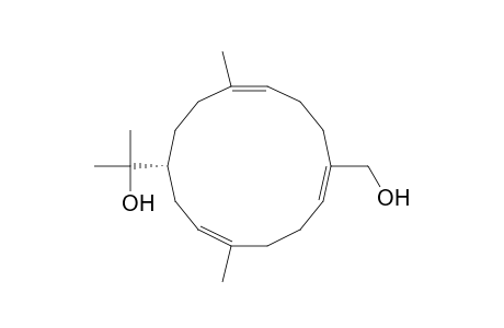 1,5,11-Cyclotetradecatriene-1,8-dimethanol, .alpha.8,.alpha.8,5,11-tetramethyl-, [R-(E,Z,Z)]-