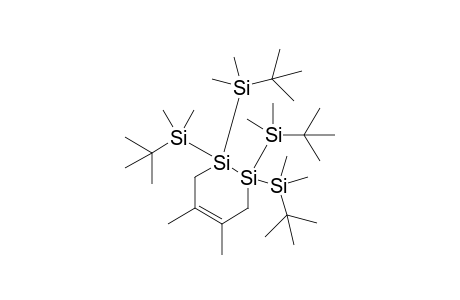 4,4,5,5-Tetrakis(t-butyldimethylsilyl)-1,2-dimethyl-4,5-disilacyclohexene