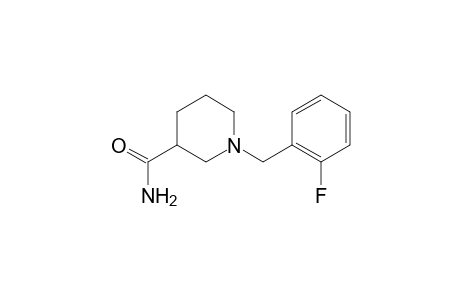 1-(2-Fluorobenzyl)-3-piperidinecarboxamide
