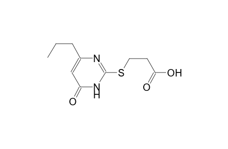 propanoic acid, 3-[(1,6-dihydro-6-oxo-4-propyl-2-pyrimidinyl)thio]-