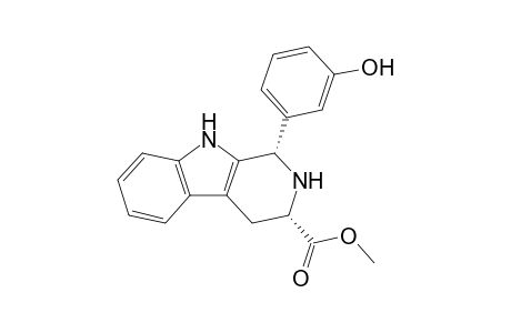 (1S,3S)-Methyl 1-(3-hydroxyphenyl)-2,3,4,9-tetrahydro-1H-pyrido[3,4-b]indole-3-carboxylate