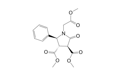 (3S,4S,5S)-1-Methoxycarbonylmethyl-2-oxo-5-phenyl-pyrrolidine-3,4-dicarboxylic acid dimethyl ester