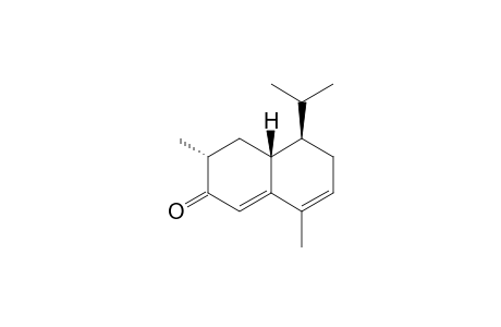(3R,4aR,5R)-5-isopropyl-3,8-dimethyl-4,4a,5,6-tetrahydro-3H-naphthalen-2-one