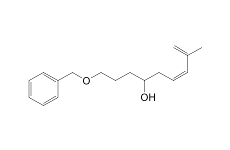 (6Z)-1-Benzyloxy-8-methylnona-6,8-dien-4-ol