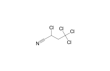 2,4,4,4-Tetrachlorobutanenitrile