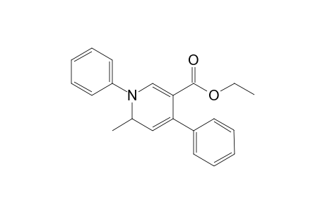 Ethyl 6-methyl-1,4-diphenyl-1,6-dihydropyridine-3-carboxylate