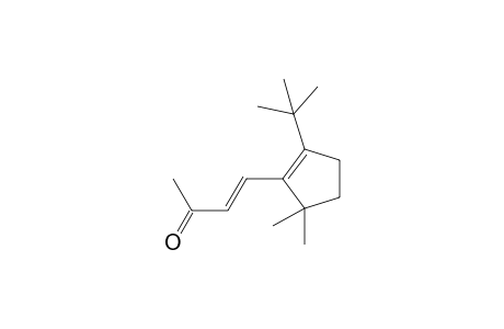 (E)-4-(2'-tert-butyl-5',5'-dimethylcyclopent-1'-enyl)but-3-en-2-one