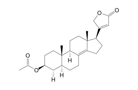 3.beta.-Acetoxy-5.alpha.-carda-8(14),20(22)-dienolide