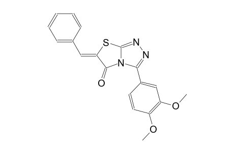 (6Z)-6-benzylidene-3-(3,4-dimethoxyphenyl)[1,3]thiazolo[2,3-c][1,2,4]triazol-5(6H)-one
