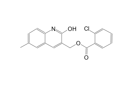 (2-hydroxy-6-methyl-3-quinolinyl)methyl 2-chlorobenzoate
