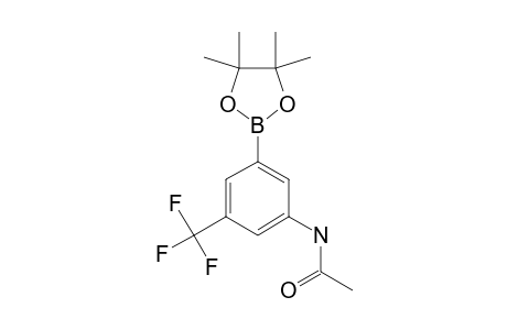 N-ACETYL-3-(ALPHA,ALPHA,ALPHA-TRIFLUOROMETHYL)-5-(4,4,5,5-TETRAMETHYL-1,3,2-DIOXABOROLYL)-ANILINE