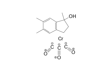 (1RS,3aRS)-Tricarbonyl(n6-1,5,6-trimethylindan-1-ol)chromium(0)