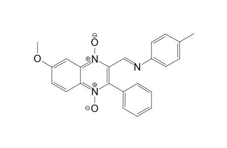2[(4-Methylphenylimino)methyl]-7-methoxy-3-phenylquinoxaline1,4-dioxides