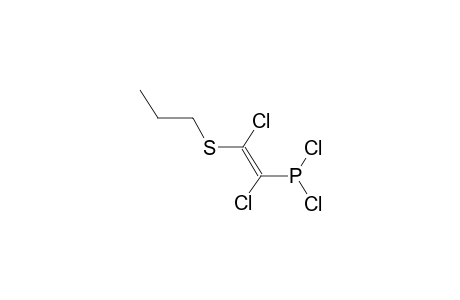 (E)-(1,2-DICHLORO-2-PROPYLTHIOVINYL)DICHLOROPHOSPHINE