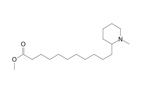 11-(1-methyl-2-piperidyl)undecanoic acid methylester