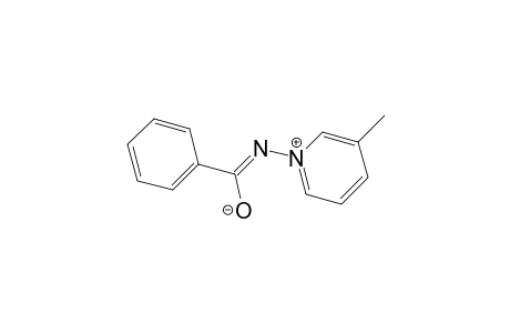 3-Picolinium, 1-benzamido-, hydroxide, inner salt