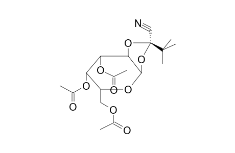 3,4,6-TRI-O-ACETYL-1,2-O-(2,2-DIMETHYL-1-ENDO-CYANOPROPYLIDENE)-ALPHA-D-GALACTOPYRANOSE