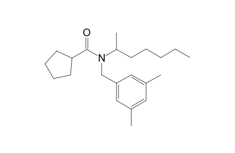 Cyclopentanecarboxamide, N-(3,5-dimethylbenzyl)-N-(hept-2-yl)-