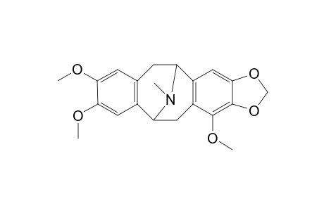 2,3,7-Trimethoxy-8,9-(methylenedioxy)-N-methyl-pavinan