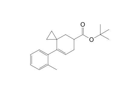 tert-Butyl syn/anti-8-(2-methylphenyl)spiro[2.5]oct-7-ene-5-carboxylate