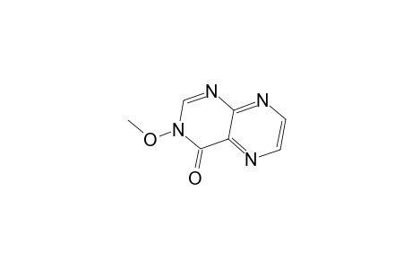 4(3H)-Pteridinone, 3-methoxy-