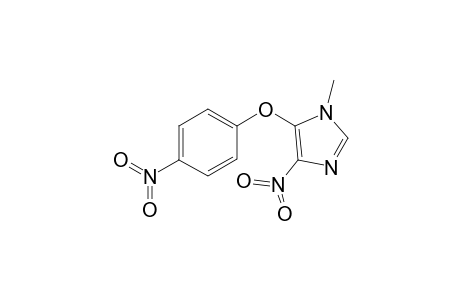1-Methyl-4-nitro-5-(4-nitro-phenoxy)-1H-imidazole