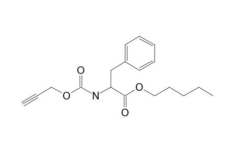 L-Phenylalanine, N-propargyloxycarbonyl-, pentyl ester