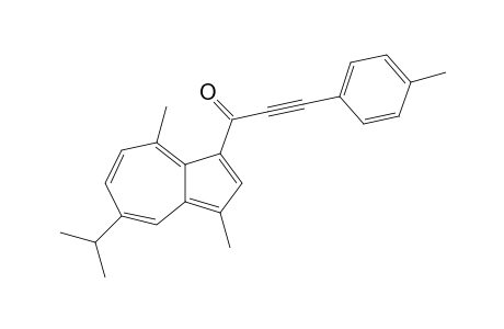 1-[3,8-Dimethyl-5-(propan-2-yl)azulen-1-yl]-3-(4-methylphenyl)prop-2-yn-1-one