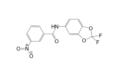 benzamide, N-(2,2-difluoro-1,3-benzodioxol-5-yl)-3-nitro-