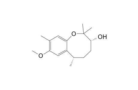 (3R,6S)-8-methoxy-2,2,6,9-tetramethyl-3,4,5,6-tetrahydro-1-benzoxocin-3-ol