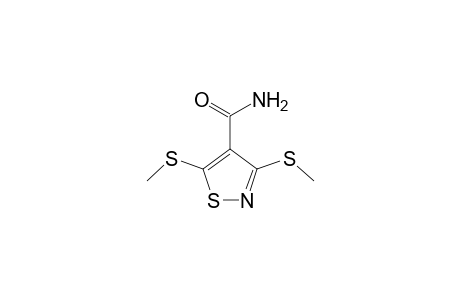 4-Isothiazolecarboxamide, 3,5-bis(methylthio)-