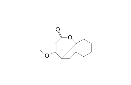 5-Methoxy-2-oxatricyclo[6.4.0.0(1,6)]undec-4-en-3-one