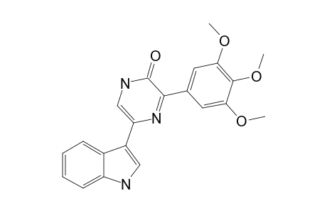5-(1H-INDOLE-3-YL)-3-(3,4,5-TRIMETHOXYPHENYL)-PYRAZIN-2(1H)-ONE